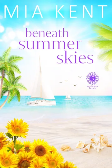 Beneath Summer Skies by Mia Kent, Women's Fiction book cover