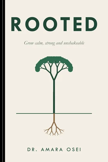 Rooted by Dr. Amara Osei, Self-Help book cover